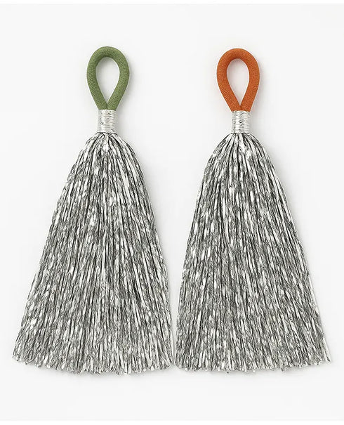 Silver Pom Poms Cheerleader Dance Kids & Adults Costume Accessory