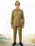 Subhash Chandra Bose Freedom Fighter Kids Fancy Dress Costume - Khaki