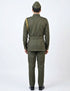 Subhash Chandra Bose Freedom Fighter Kids Fancy Dress Costume - Green