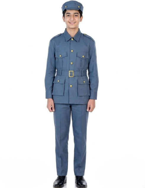 Indian Air Force Profession Community Helper Kids Fancy Dress Costume