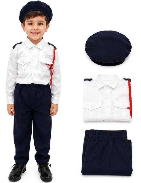 Traffic Police Indian Community Helpers Fancy Dress Costume for Kids