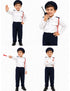 Traffic Police Indian Community Helpers Fancy Dress Costume for Kids