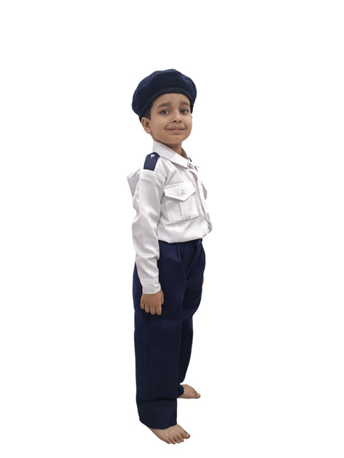BookMyCostume Traffic Police Indian Community Helpers Fancy Dress Costume for Kids