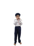 BookMyCostume Traffic Police Indian Community Helpers Fancy Dress Costume for Kids