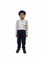 BookMyCostume Traffic Police Indian Community Helpers Fancy Dress Costume for Kids