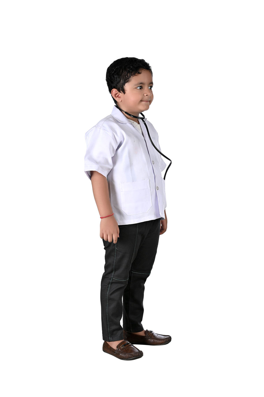 Doctor Physician Professional with Stethoscope Fancy Dress Costume for Kids