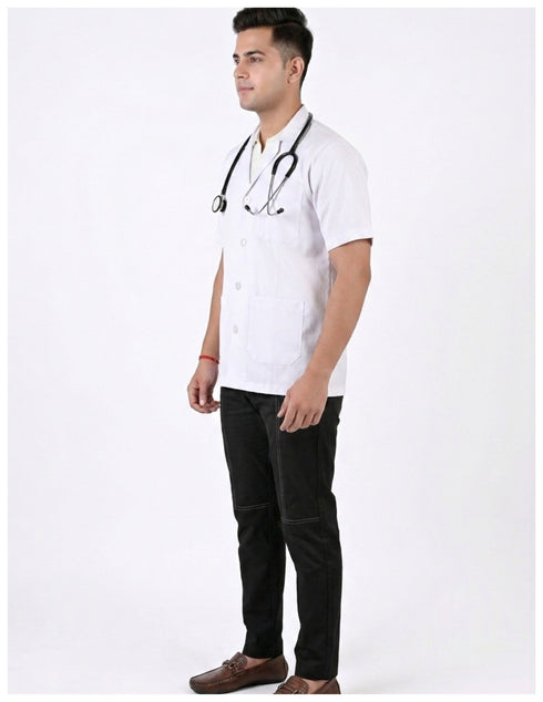 Doctor Physician White Coat with Stethoscope Medical Professional Community Helper Kids Fancy Dress Costume
