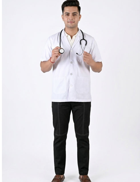 Doctor Physician White Coat with Stethoscope Medical Professional Community Helper Kids Fancy Dress Costume