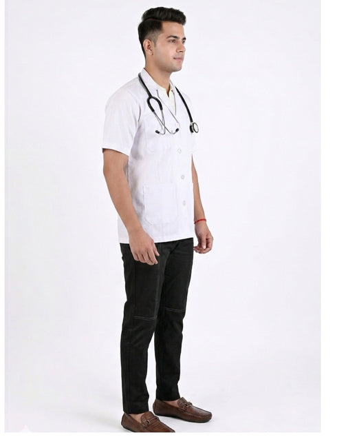 Doctor Physician White Coat with Stethoscope Medical Professional Community Helper Kids Fancy Dress Costume