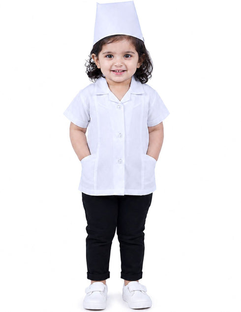 Nurse Sister Medical Community Helper Kids Fancy Dress Costume