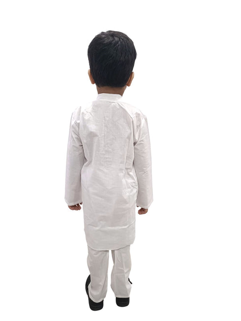 BookMyCostume White Kurta Pyjama for Boys Kids & Adult Fancy Dress Costume