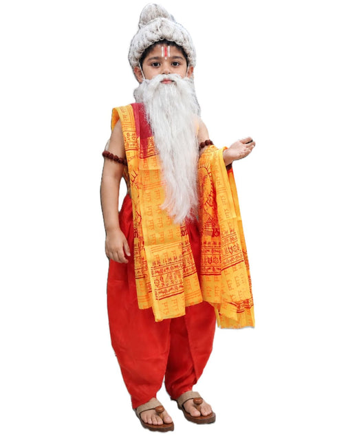 Guru Vishwamitra | Guru Valmiki Fancy Dress Costume for Kids Ramayan | Ramayan Ramleela Mythological Rishi Muni Costume | Ramleela Costume for Kids