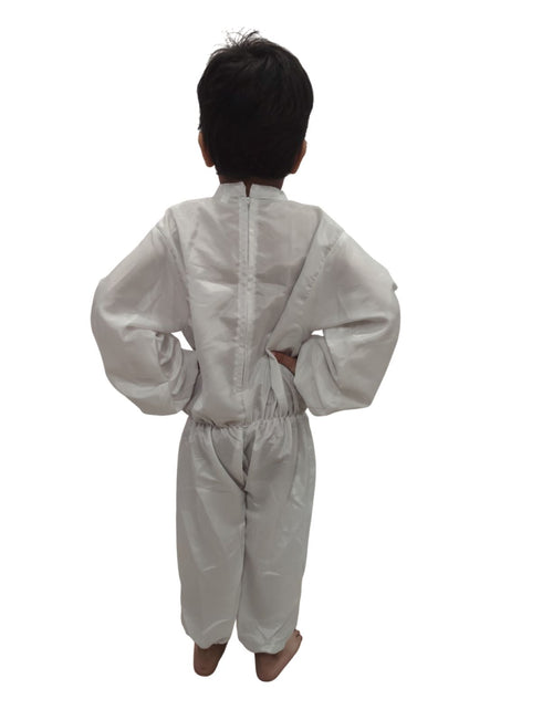 BookMyCostume White Jumpsuit Kids Fancy Dress Costume