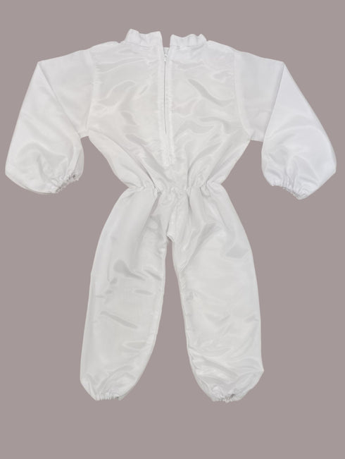 White Jumpsuit Kids Fancy Dress Costume