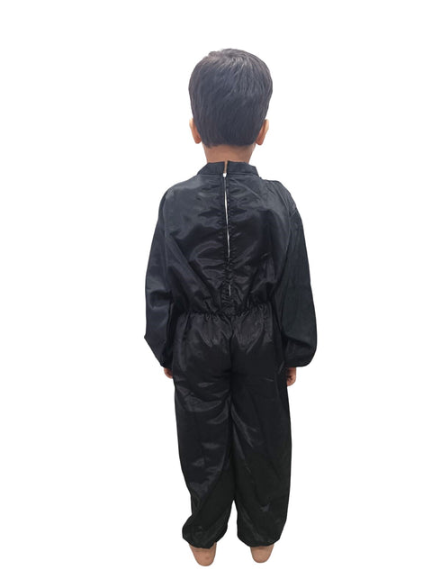 BookMyCostume Black Jumpsuit Kids & Adult Fancy Dress Costume
