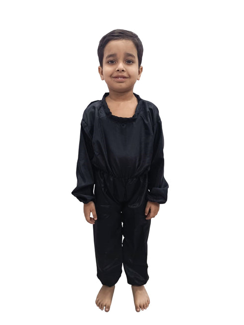 BookMyCostume Black Jumpsuit Kids & Adult Fancy Dress Costume