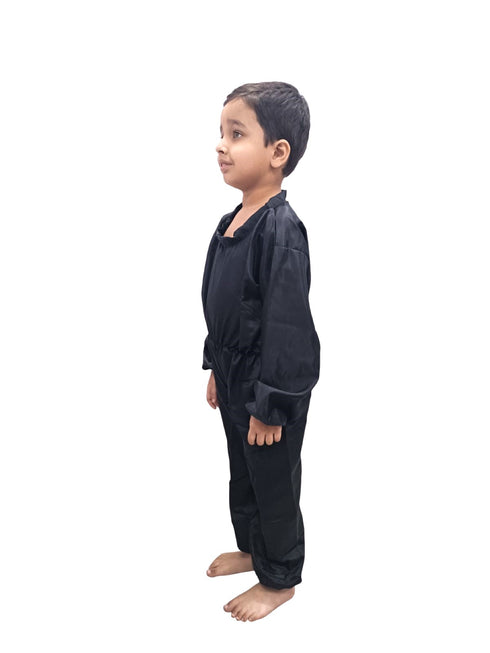 BookMyCostume Black Jumpsuit Kids & Adult Fancy Dress Costume
