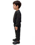 Black Jumpsuit Kids & Adult Fancy Dress Costume