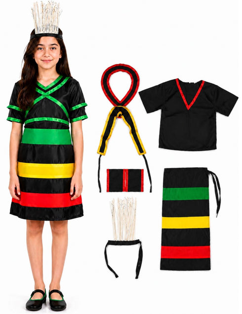 Indian Eastern State Folk Costume - Female