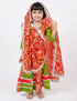 Rajasthani Indian State Fancy Dress Costume for Girls and Females | Without Jewelry