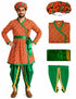 Rajasthani Indian State Fancy Dress Costume for Boys and Men | With Pagdi