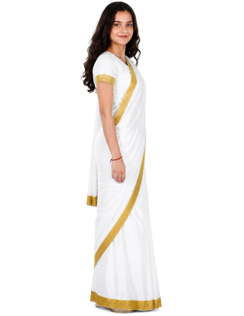 Kerala Indian State Saree Onam Fancy Dress Costume for Girls and Females