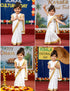 Kerala Indian State Saree Onam Fancy Dress Costume for Girls and Females