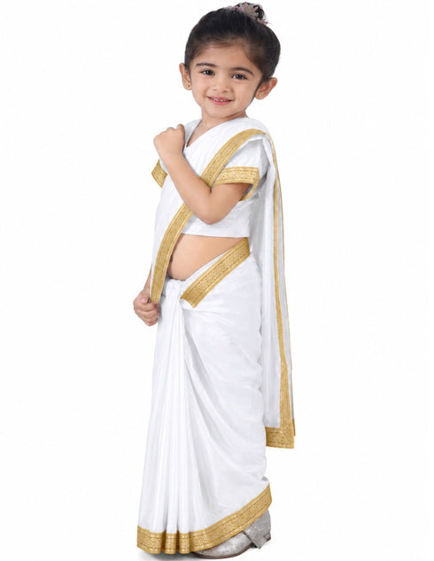 Kerala Indian State Saree Onam Fancy Dress Costume for Girls and Females