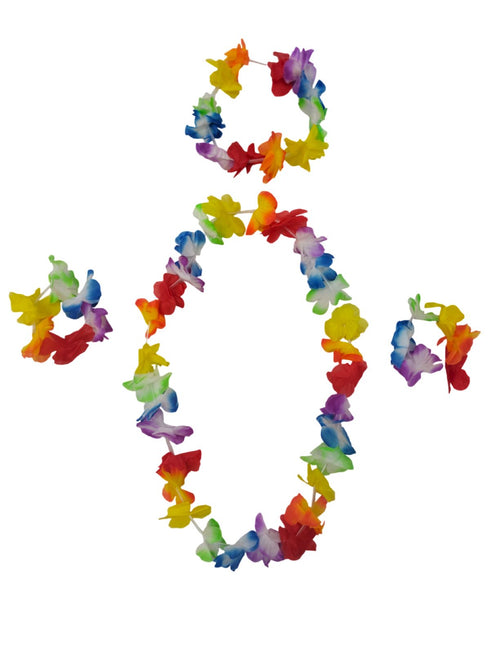 Hawaiian Hula Fancy Dress Costume for Girls and Females