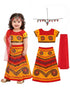 Radha Gujarat Garba Navratri Indian State Fancy Dress Costume for Girls and Women