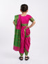 Maharashtrian Marathi Kasta Saree Lavani Dance Fancy Dress Costume for Girls & Women
