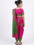 Maharashtrian Marathi Kasta Saree Lavani Dance Fancy Dress Costume for Girls & Women