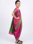 Maharashtrian Marathi Kasta Saree Lavani Dance Fancy Dress Costume for Girls & Women