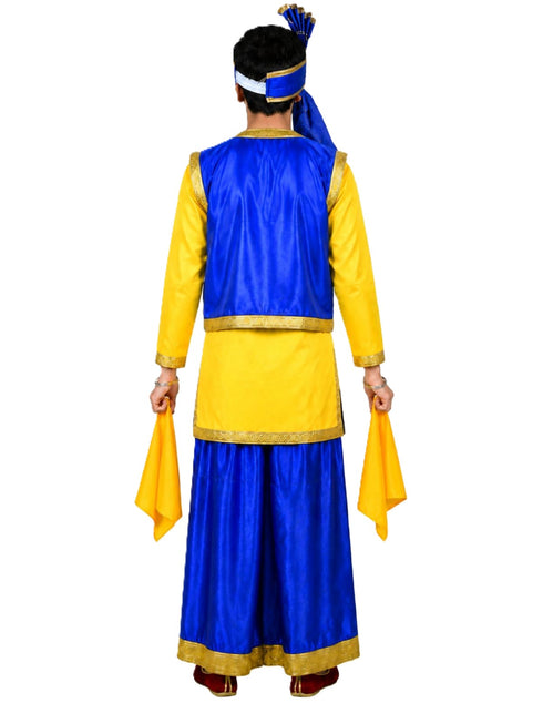 Punjabi Folk Dance Costume Bhangra for Boys and Men