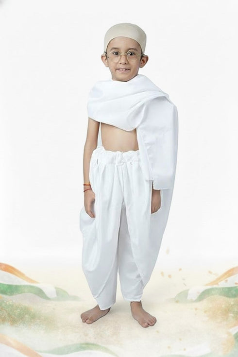 Mahatma Gandhi Father of the Nation Freedom Fighter Kids Fancy Dress | Mahatma Gandhi Costume for Kids