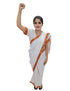 BookMyCostume Sarojini Naidu Leader Saree GIrls & Women Fancy Dress Costume