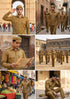 Indian Police Inspector Community Helper Khaki Fancy Dress Costume for Kids