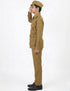 Indian Police Inspector Community Helper Khaki Fancy Dress Costume for Kids