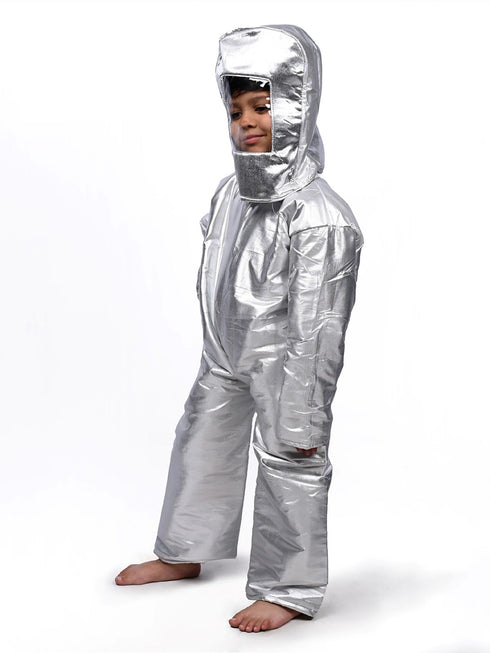 BookMyCostume Space Astronaut with Helmet Kids Fancy Dress Costume