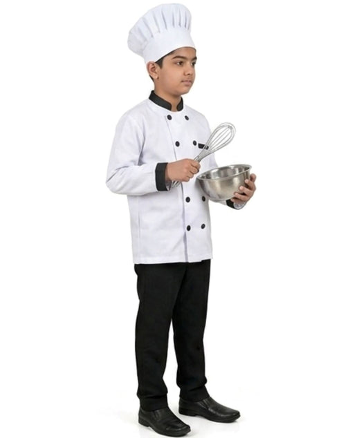 Chef Baker Professional Cook Kids Fancy Dress Costume