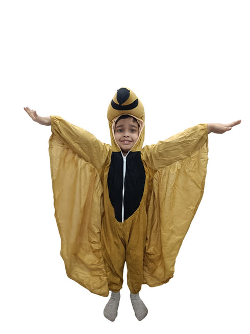BookMyCostume Brown Sparrow Chidiya Bird Kids Fancy Dress Costume For Kids