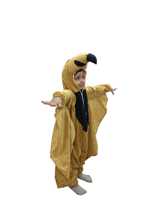 BookMyCostume Brown Sparrow Chidiya Bird Kids Fancy Dress Costume For Kids