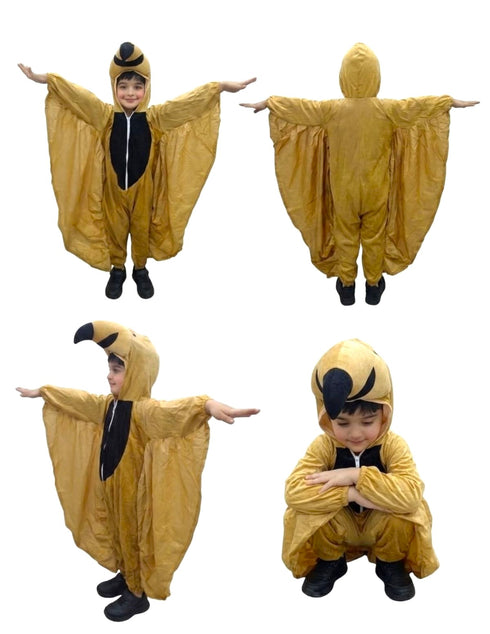 Brown Sparrow Chidiya Bird Kids Fancy Dress Costume For Kids