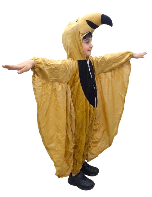 Brown Sparrow Chidiya Bird Kids Fancy Dress Costume For Kids