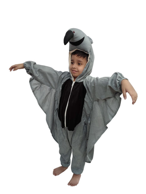 BookMyCostume Pigeon Bird Kids Fancy Dress Costume For KIds - Grey