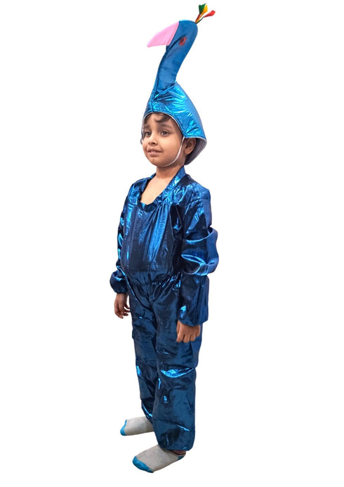 Peacock Bird Kids Fancy Dress Costume