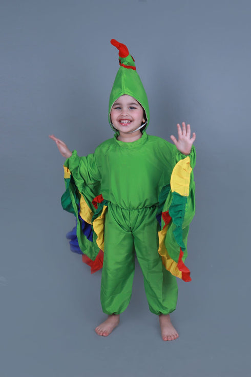 Parrot Bird Kids Fancy Dress Costume