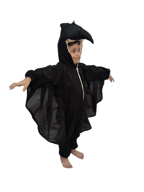BookMyCostume Crow Bird Kids Fancy Dress Costume For Kids- Black