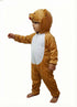 BookMyCostume Brown Honey Bear Animal Fancy Dress Costume | For Kids & Adults