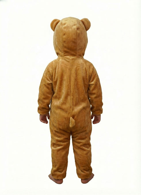 BookMyCostume Brown Honey Bear Animal Fancy Dress Costume | For Kids & Adults